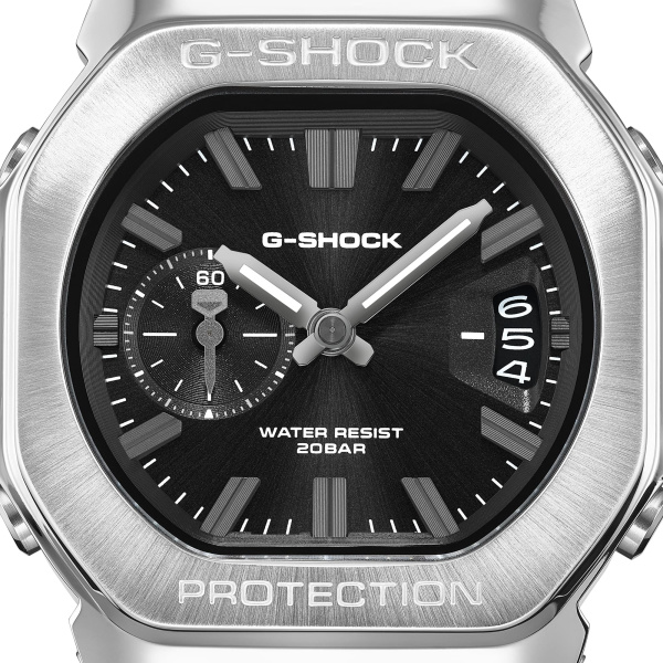 Montre Casio G-Shock GMC-2500 43,8 mm Quartz Analogique Cadran Noir Bracelet Résine