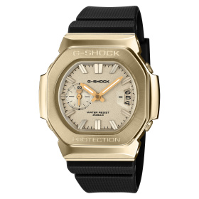 Montre Casio G-Shock GMC-2500G 43,8 mm Quartz Analogique Lunette Dorée Cadran Doré Bracelet Résine