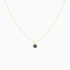 Collier La Brune & La Blonde Black 360° Diamant Noir 1 ct Or Jaune