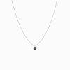 Collier Homme La Brune & La Blonde Black 360° Diamant Noir 0,50 ct Or Blanc