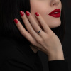 Bague La Brune & La Blonde Black Hula Hoop Trilogie Diamants Noirs 0,30 ct Or Jaune