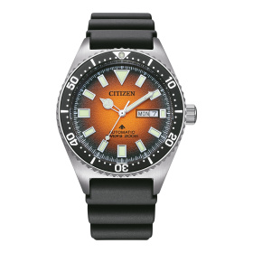 Montre Citizen Promaster Marine Challenge Diver 41 mm Automatique Cadran Orange