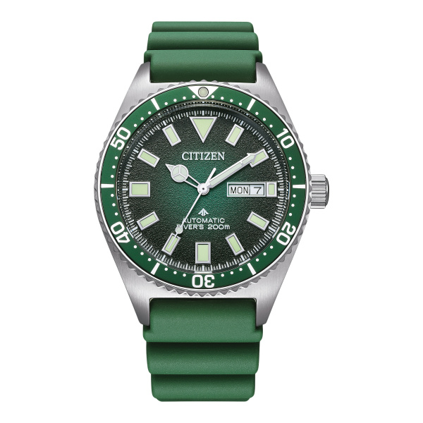 Montre Citizen Promaster Marine Challenge Diver 41 mm Automatique Cadran Vert