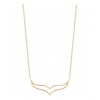 Collier Ginette NY Mini Wise Or Rose