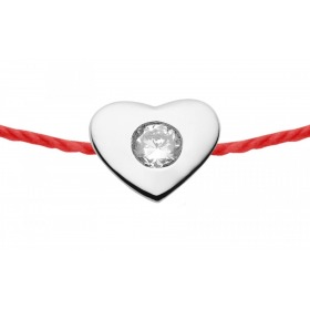 Bracelet Redline NOIS COEUR 1 Diamant 0.05 ct argent