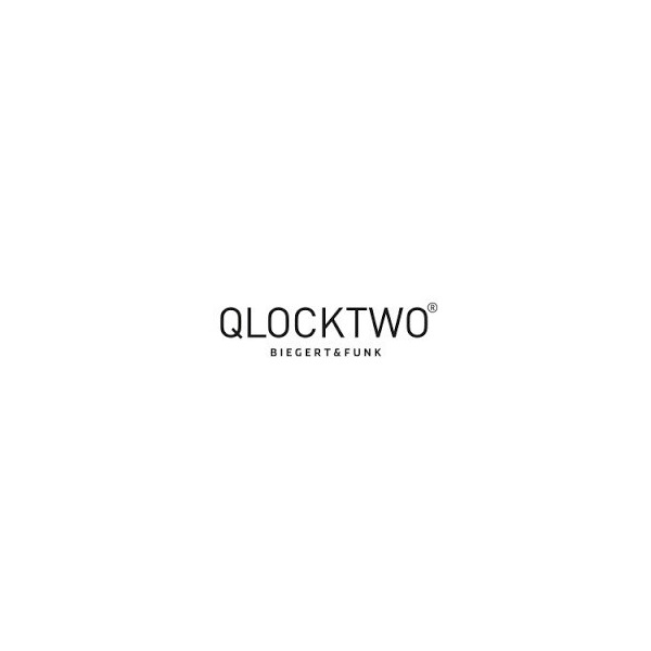 Horloge Qlocktwo Classic Acier