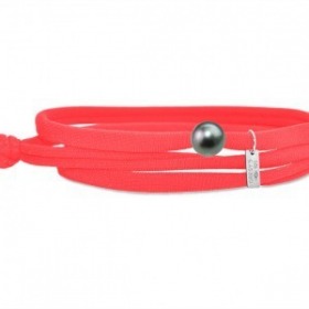 Bracelet Gresy's Ma Perle Tahiti, Rouge psycho