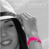 Bracelet Gresy's Ma Perle Tahiti, Rose fluo