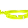 Bracelet Gresy's Sunny Star 1 diamant, argent rhodié Jaune Fluo