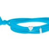 Bracelet Gresy's Sunny Love 1 diamant, argent rhodié Bleu Turquoise