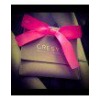 Bracelet Gresy's Sunny Love 1 diamant, argent rhodié Rose Fluo