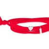 Bracelet Gresy's Sunny Love 1 diamant, argent rhodié Rouge Psycho