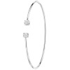 Bracelet Dinh Van Le Cube Or Blanc Et Diamants