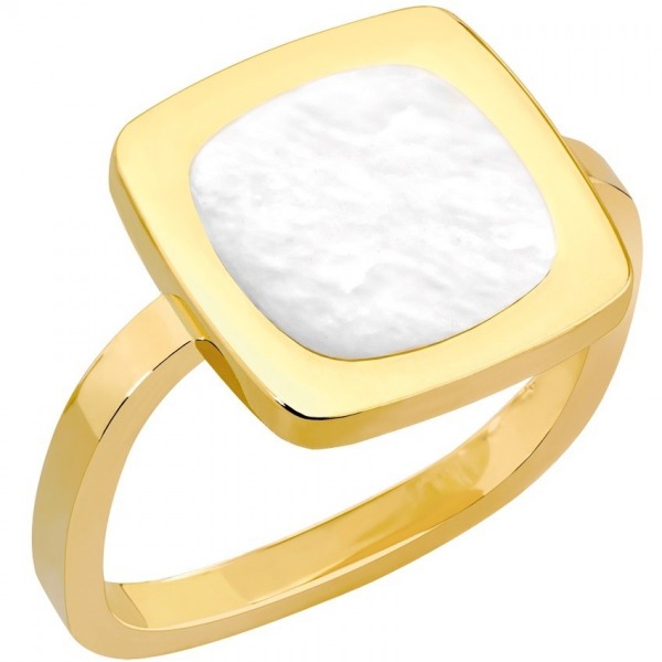 Bague Dinh Van Impression or jaune et nacre