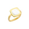 Bague Dinh Van Impression or jaune et nacre