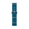 Bracelet Briston Chic 36 type Nato - Bleu canard 18 mm