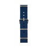 Bracelet Briston Chic 36 type Nato - Bleu marine 18 mm