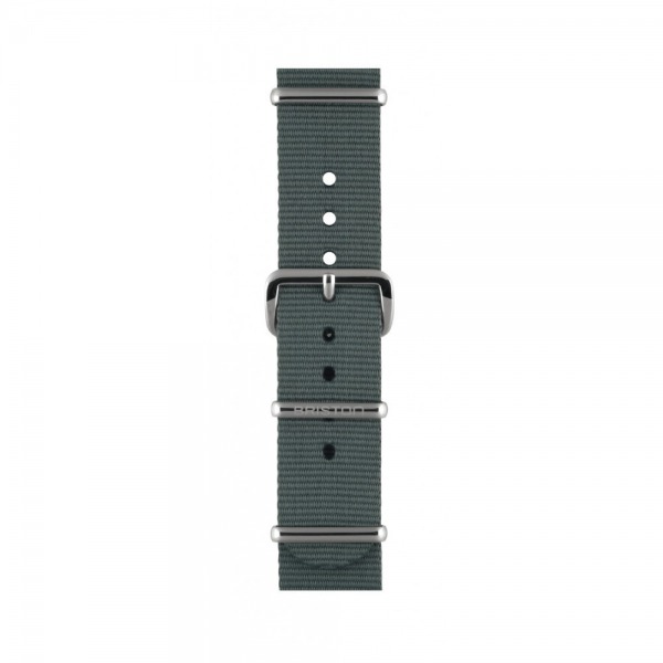 Bracelet Briston Chic 36 type Nato - Gris  18 mm