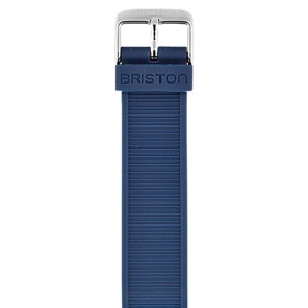 Bracelet interchangeable en silicone - Bleu Marine pour montres BRISTON