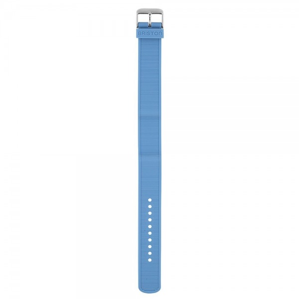 Bracelet interchangeable en silicone - Bleu Ciel pour montres BRISTON