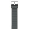 Bracelet interchangeable en silicone -Gris pour montres BRISTON