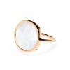 Bague Ginette NY Disc Ring Mother Of Pearl