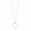 Collier Ginette NY Mini Circle Or Blanc