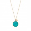 Collier Ginette NY Ever Turquoise Or Rose