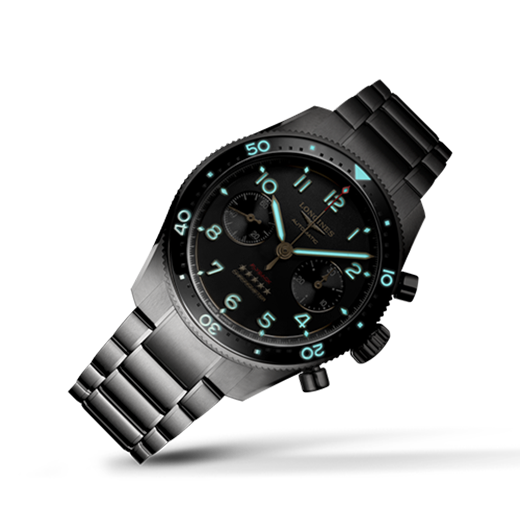 LONGINES SPIRIT FLYBACK TITANIUM NUIT