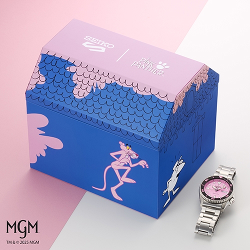 coffret seiko panthere rose edition limitée