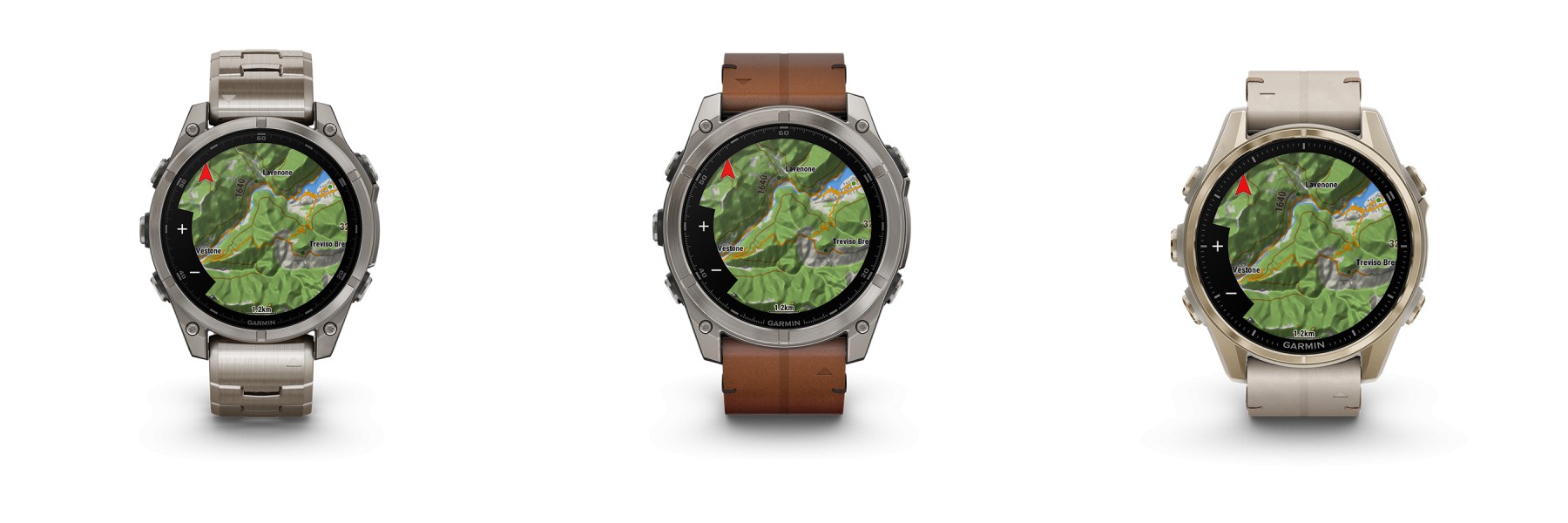 Montre Garmin Fenix 8 cartographie