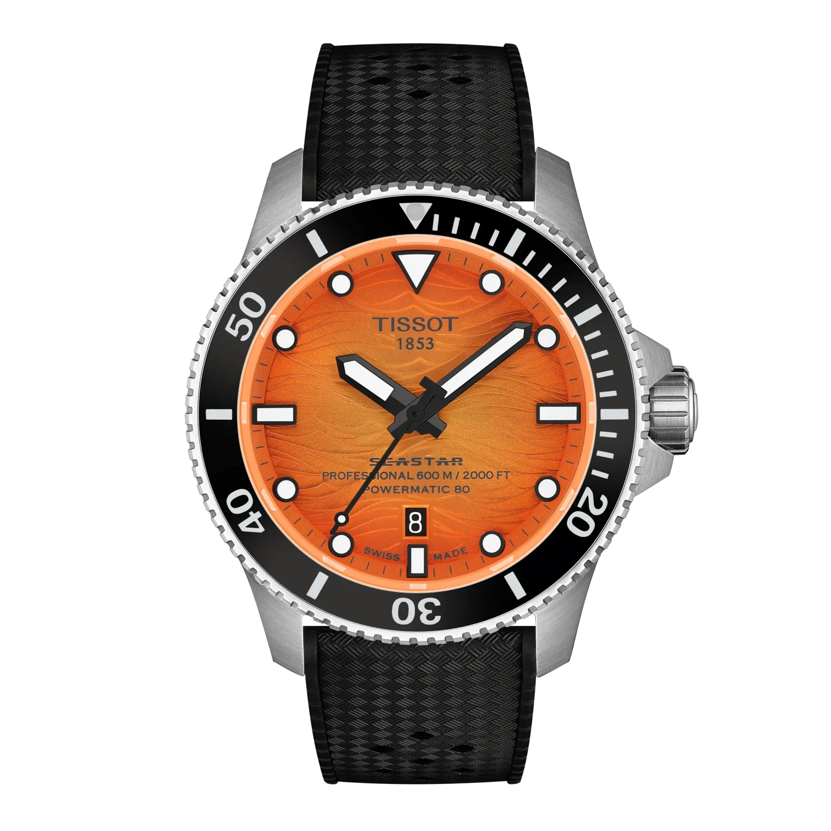 Tissot Seastar 2000 orange 44 mm