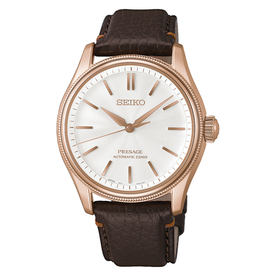Seiko Presage HCC008J1 édition limitée cadran nacré boîtier or rose 38 mm