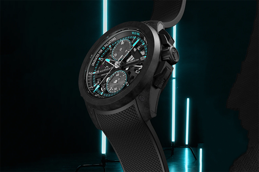 norqain wild one skeleton chrono manufacture watches wonders 2026