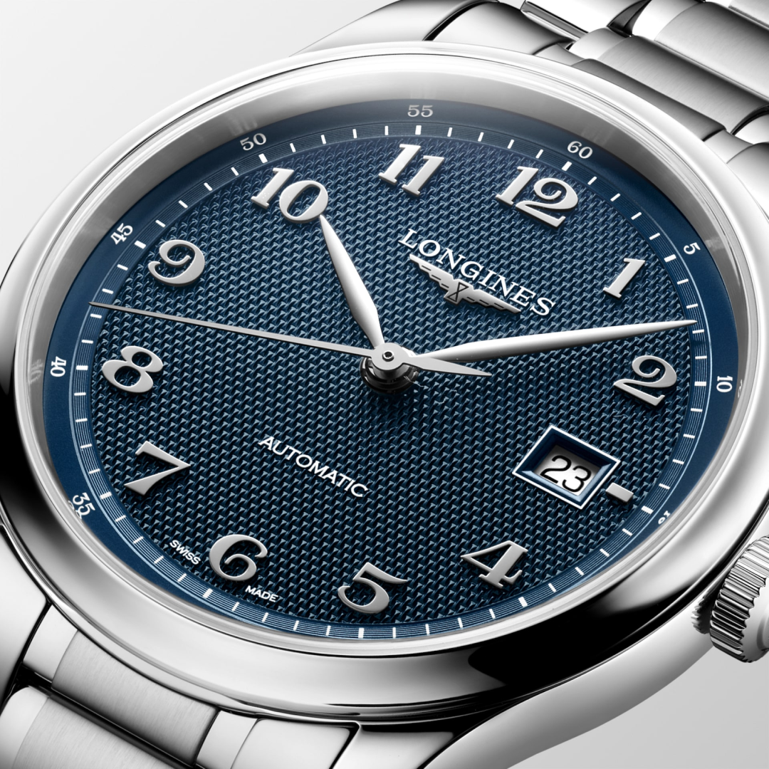 Montre Longines Master Collection 41 mm automatique cadran bleu grain d'orge, refonte 2026