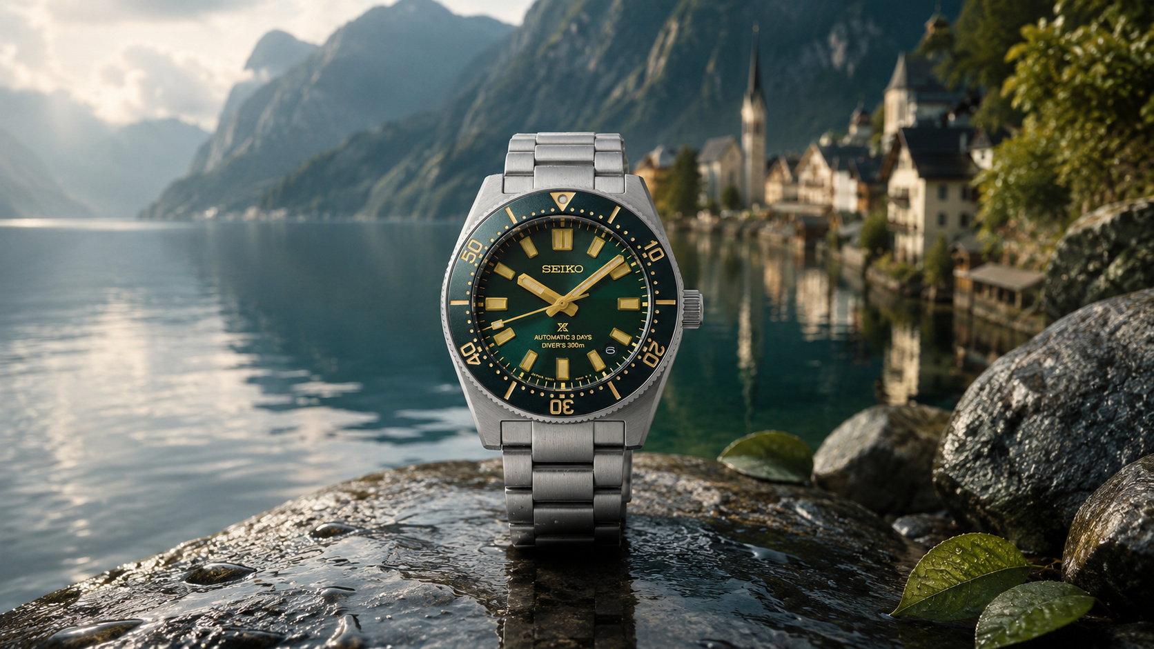 Seiko Prospex 1965, le vert de l'eau calme