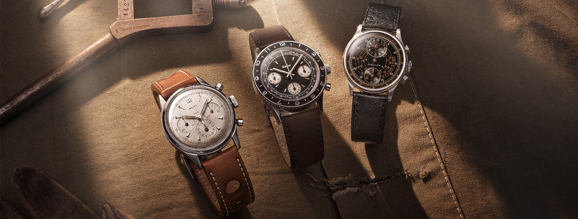 Gallet revient, deux siècles dans un compteur de régate