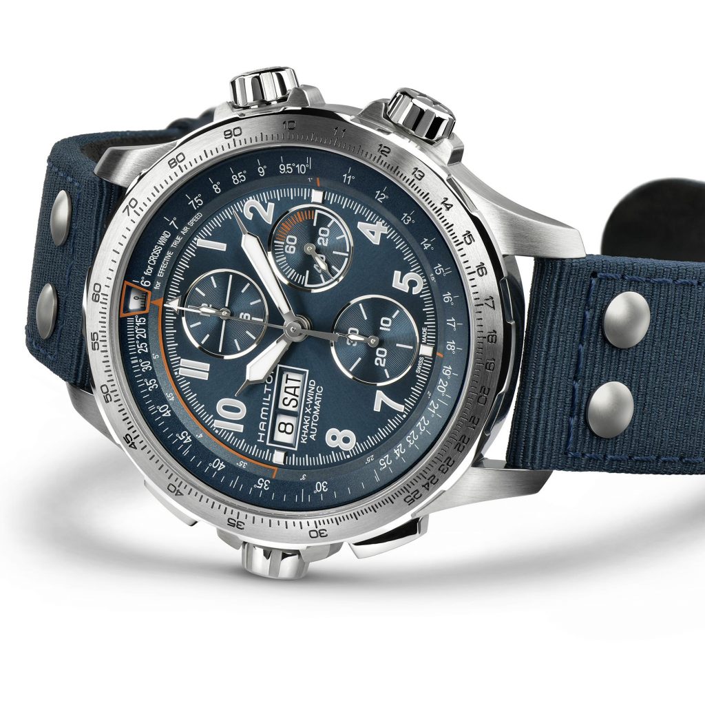 Montre Hamilton Khaki Aviation X-Wind Auto Chrono 45 MM