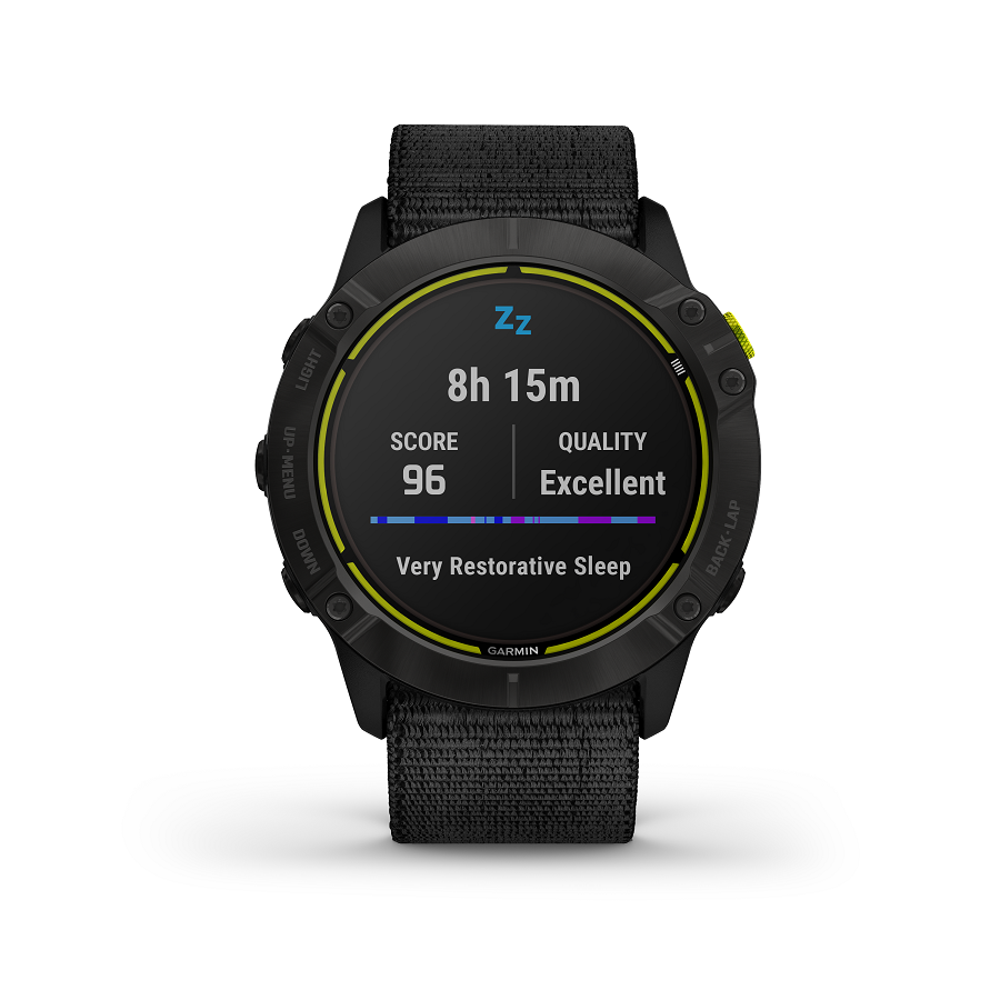 Montre Garmin Enduro Titane Bracelet Nylon Noir