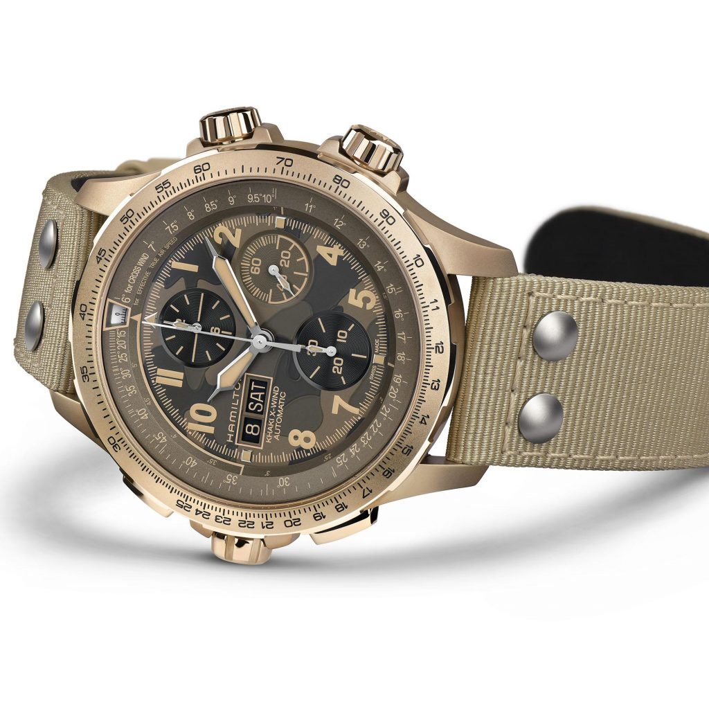 Montre Hamilton Khaki Aviation X-Wind Auto Chrono 45 MM