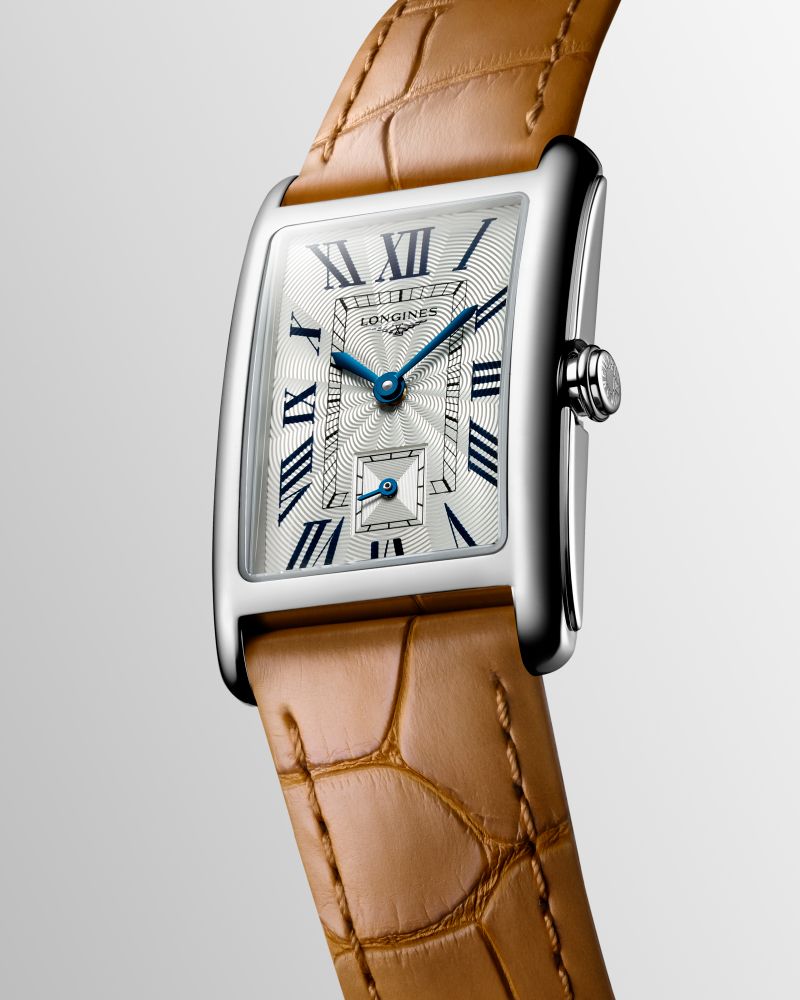 Montre Longines DolceVita Cadran Argenté Bracelet Cuir