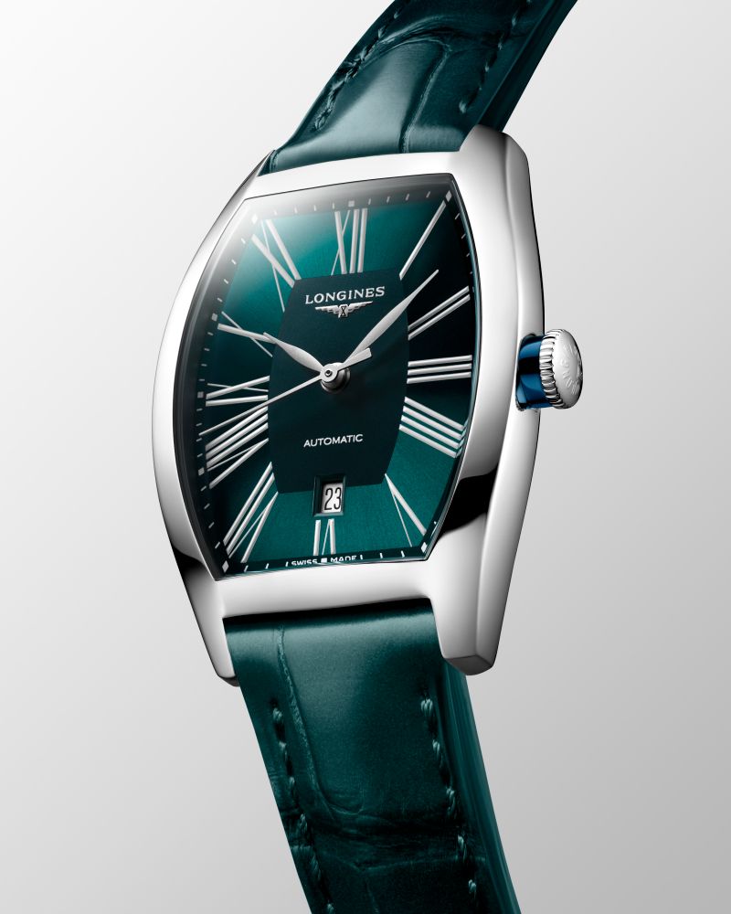 Montre Longines Evidenza Couleur Pétrole