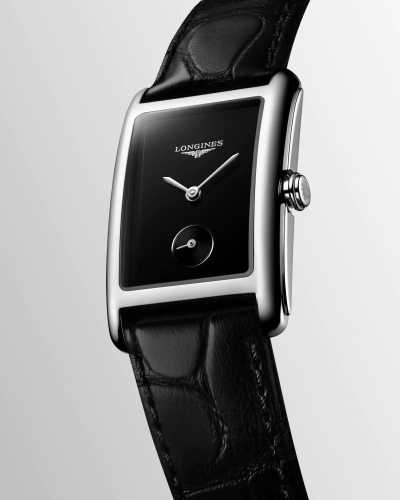 Montre Longines DolceVita Cadran Noir Laqué Poli