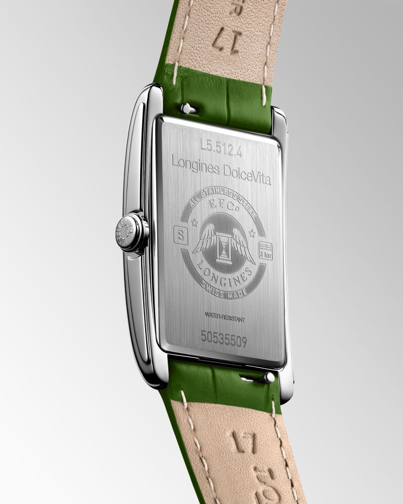 Montre Longines DolceVita Cadran Vert Laqué Poli