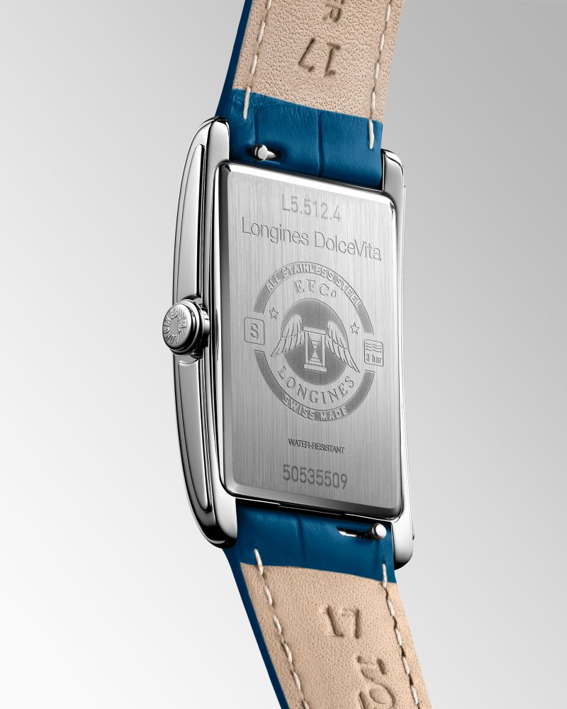 Montre Longines DolceVita Cadran Bleu Laqué Poli