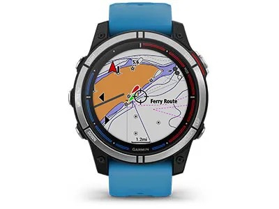 Montre Garmin Quatix 7 GPS Multisport waypoints