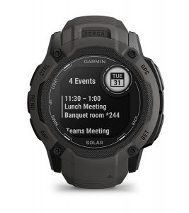 Montre Garmin Instinct 2X calendrier