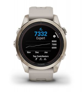 SCORE ENDURANCE Montres connectées Garmin Fenix 7S Pro