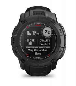 SCORE SUIVI AVANCÉ SOMMEIL Montre Garmin Instinct 2X Solar Tactical