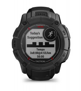 SUGGESTION QUOTIDIENNE ENTRAÎNEMENT Montre Garmin Instinct 2X Solar Tactical